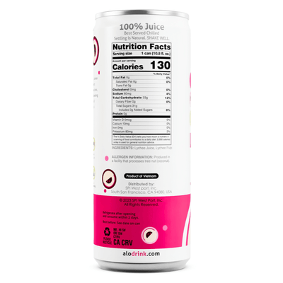 [Alo] Lychee Juice - 10.8oz - A&E Foodstore