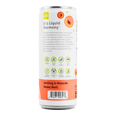 [Alo] Peach Juice - 10.8oz - A&E Foodstore