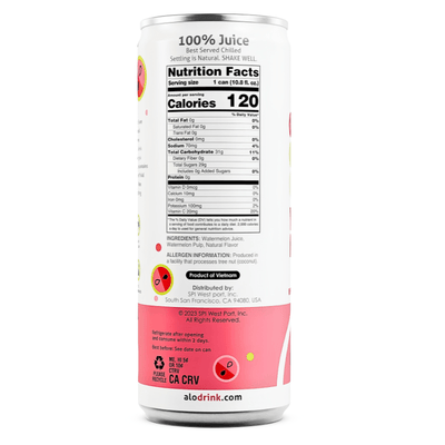 [Alo] Watermelon Juice - 10.8oz - A&E Foodstore