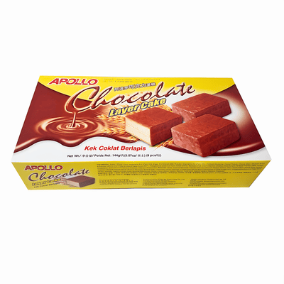 [APOLLO] Chocolate Layer Cake - 144g - A&E Foodstore
