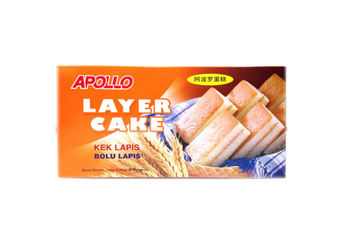 Apollo Layer Cake Kek Lapis 144g - A&E Foodstore
