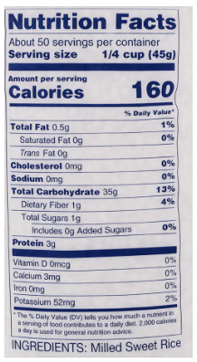 Apple Brand Sweet Rice 10lb - A&E Foodstore