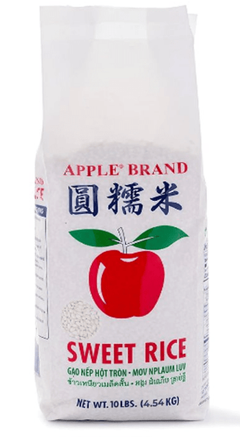 Apple Brand Sweet Rice 10lb - A&E Foodstore