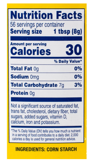 Argo Corn Starch 16 oz - A&E Foodstore