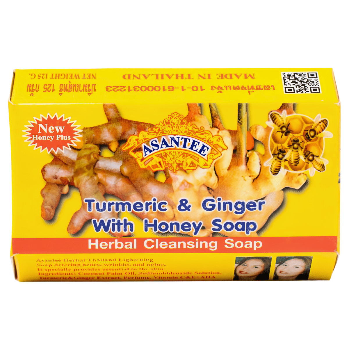 [Asantee] Turmeric Ginger Soap - 125g - A&E Foodstore