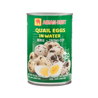 ASIAN BEST Quail Eggs In Water 15oz