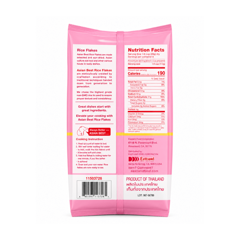 [ASIAN BEST] Rice Flakes - 227g - A&E Foodstore