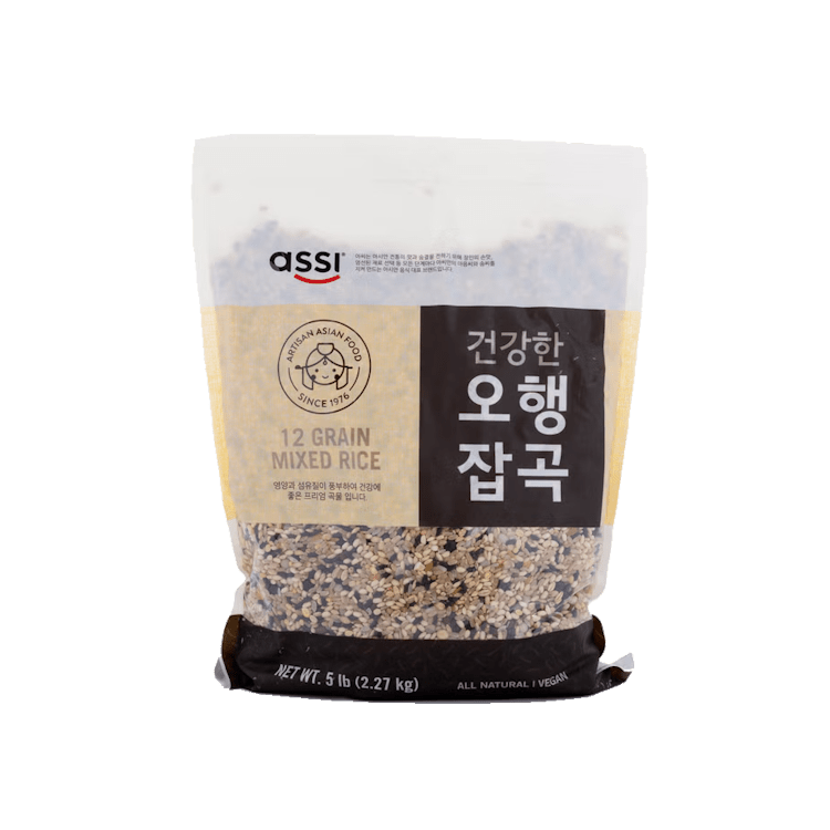 Assi 12 Grain Rice 5 lb - A&E Foodstore