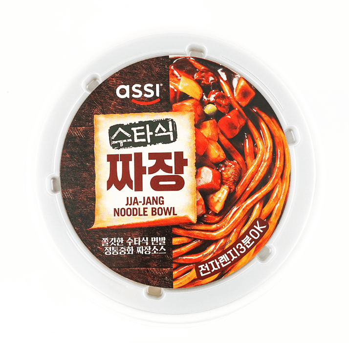 ASSI BRAND Oriental Style Jjajang Noodle Bowl 235g - A&E Foodstore