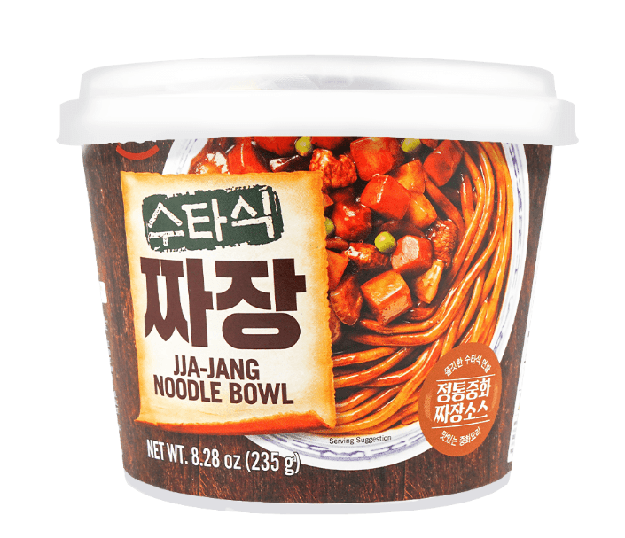 ASSI BRAND Oriental Style Jjajang Noodle Bowl 235g - A&E Foodstore