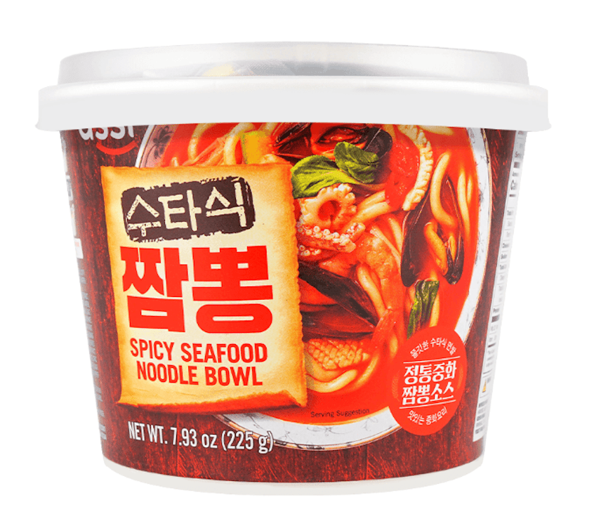 ASSI BRAND Spicy Seafood Udon Bowl 225g - A&E Foodstore
