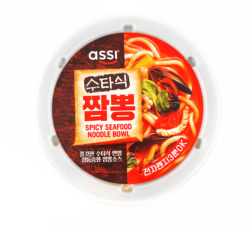 ASSI BRAND Spicy Seafood Udon Bowl 225g - A&E Foodstore