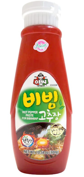 Assi Hot Pepper Paste for Bibimbap 300g - A&E Foodstore