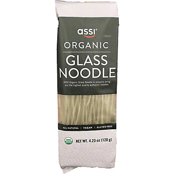 Assi Organic Glass Noodles 120g - A&E Foodstore