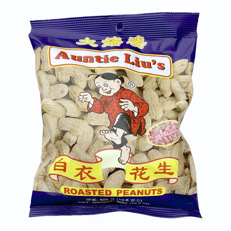 Auntie Liu's Roasted Peanut 10.6oz - A&E Foodstore
