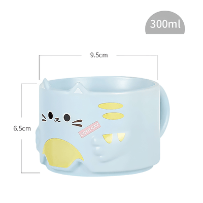 [AW Trading] Cute Cat Stacking Cup - A&E Foodstore