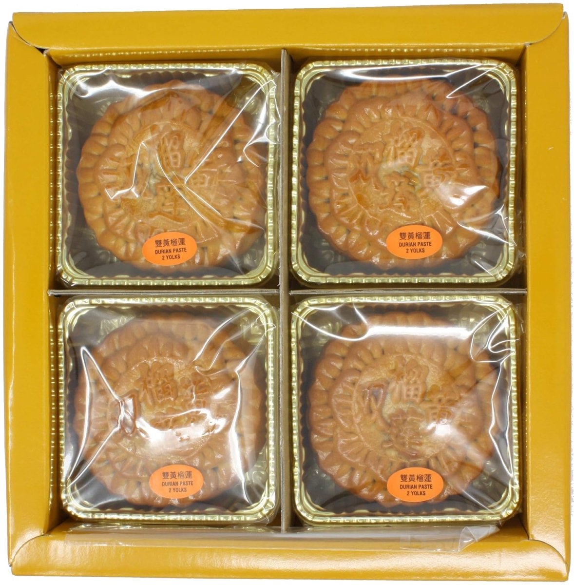 Ba Nam Cali Mooncake Durian 2 Yolk 25.40 oz - A&E Foodstore