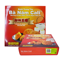Ba Nam Cali Mooncake Mung Bean 0 Yolk 25.40 oz - A&E Foodstore
