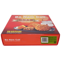 Ba Nam Cali Mooncake Mung Bean 2 Yolk 25.40 oz - A&E Foodstore