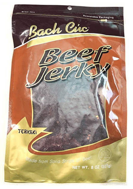 Bach Cuc Beef Jerky, Teriyaki Flavor 227g - A&E Foodstore