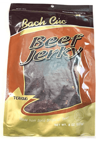 Bach Cuc Beef Jerky, Teriyaki Flavor 227g - A&E Foodstore