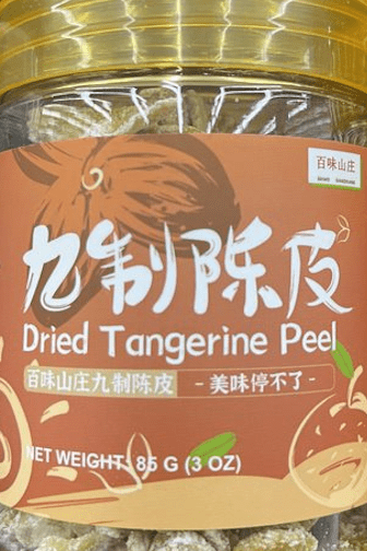 Baiweishanzhuang dried tangerine peel 85g - A&E Foodstore