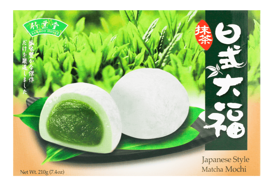 Bamboo House Japanese Style Green Tea Mochi Cake 7.4 oz - A&E Foodstore