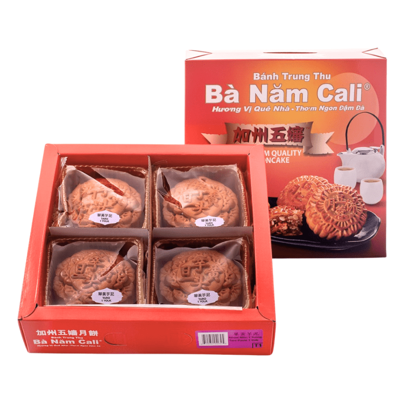 Ban Nam Cali Mooncake Taro 1 Yolk 25.4 oz - A&E Foodstore