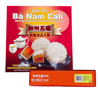Ba Nam Cali Mooncake SnowSkin Lotus 0 Yolk 25.40 oz