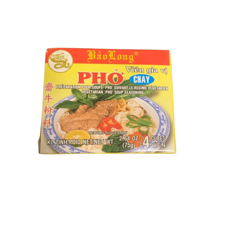 Bao Long Vegetarian 'Pho' Flavor Cubes - 2.64oz - A&E Foodstore