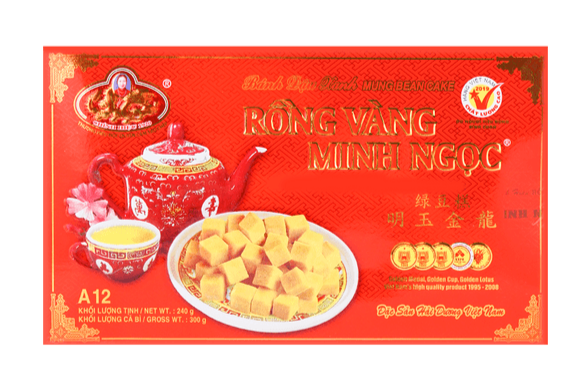 Rong Vang Minh Ngoc Mung Bean Cake 8.4oz