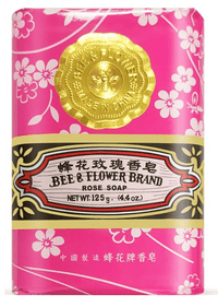 Bee & Flower Rose Soap 4.4oz - A&E Foodstore