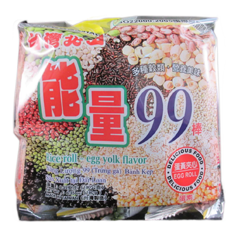 Beitian Energy Rice Rolls, Egg Yolk Flavor 180 g - A&E Foodstore