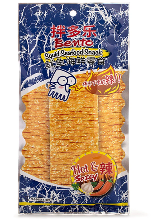 [BENTO] Seafood Squid Snack - Angry Spicy - 20 g - A&E Foodstore
