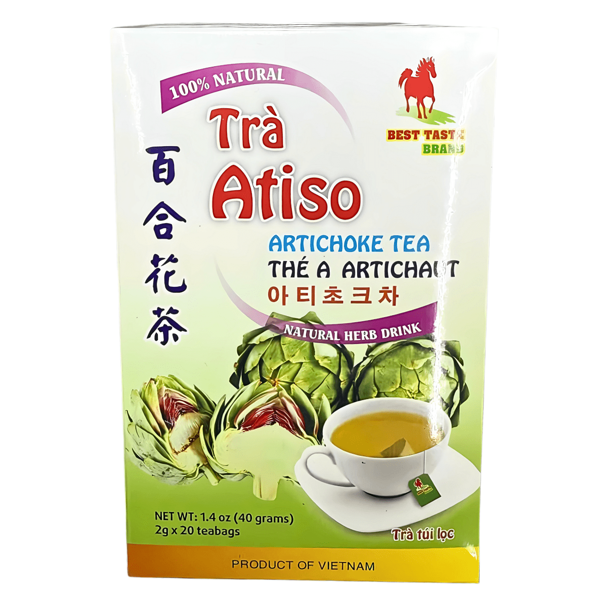 Best Taste Brand Artichoke Tea 1.4oz - A&E Foodstore
