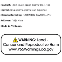 Best Taste Brand Guava Tea 1.4oz - A&E Foodstore