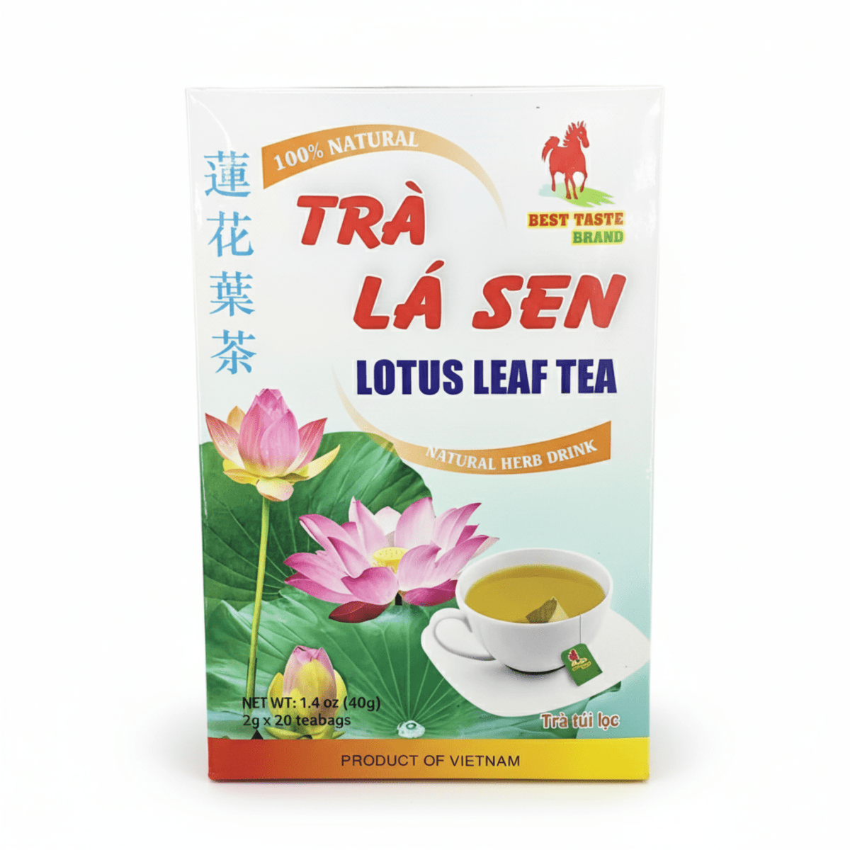 Best Taste Brand Lotus Leaf Tea 1.4oz - A&E Foodstore