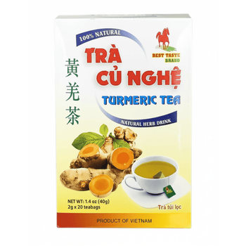 Best Taste Brand Turmeric Tea 1.4oz - A&E Foodstore