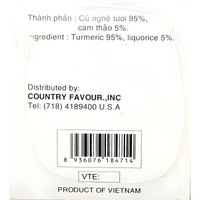 Best Taste Brand Turmeric Tea 1.4oz - A&E Foodstore