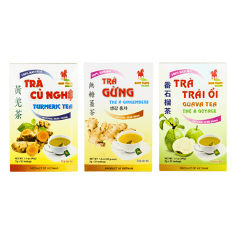 BestTasteTea Combo-Ginger,Guava,Turmeric
