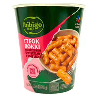 [BIBIGO] Tteokbokki Cup K - Rose Flavor - 4.4oz - A&E Foodstore