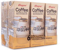 Binggrae Coffee Flavored Milk Drink 200mlx6 1 each - A&E Foodstore