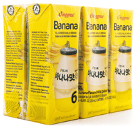 Binggrae Milk Drink, Banana Flavor 6ct 1 box - A&E Foodstore
