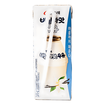 [BINGGRAE] Vanilla Flavored Milk - 200ml(6Pack) - A&E Foodstore