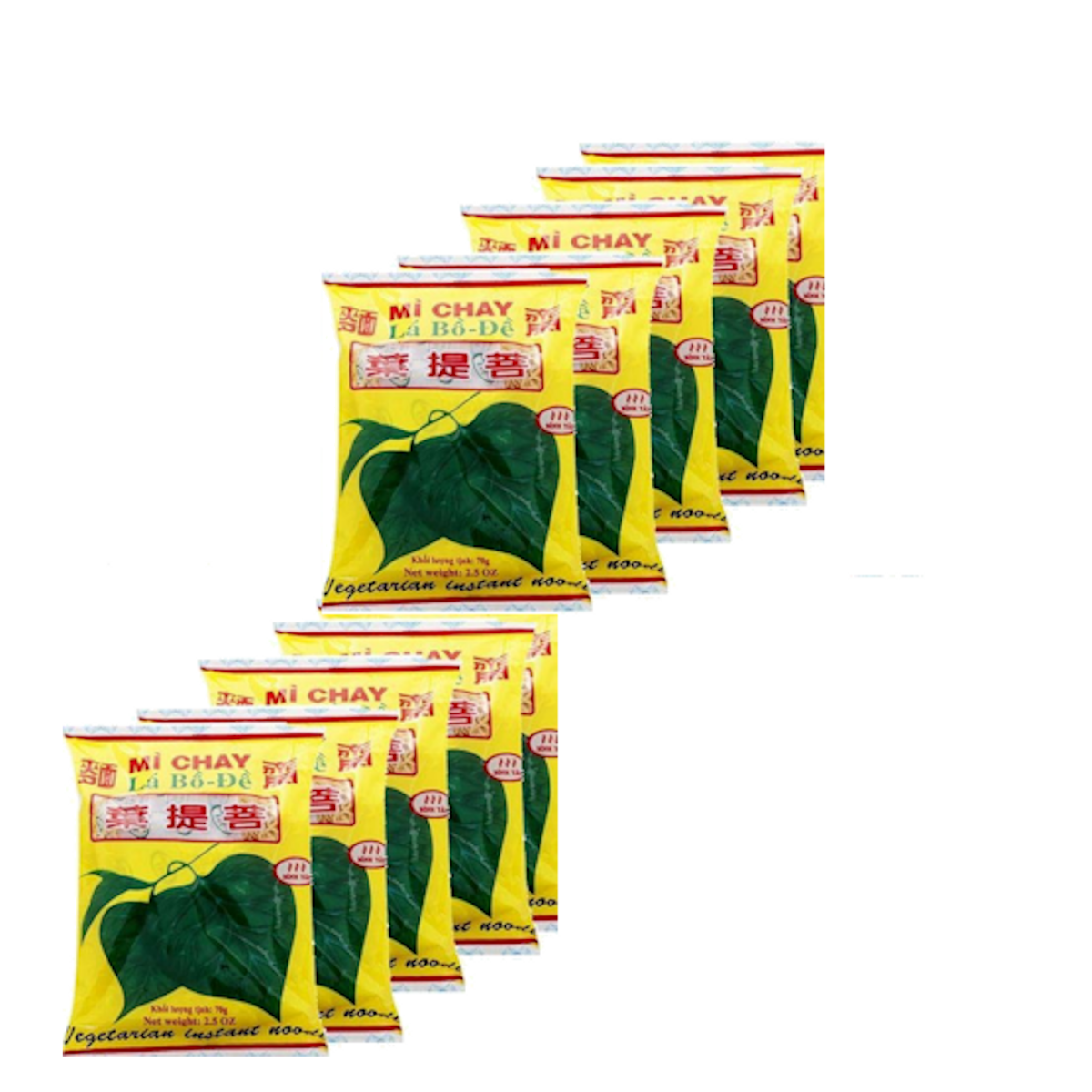 Binh Tay Mi Chay La Bo De Vegetarian Instant Noodles - A&E Foodstore
