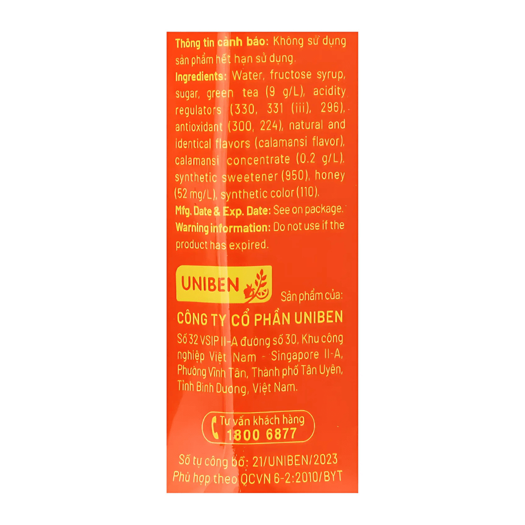 [BONCHA] Honey Green Tea Kumquat Flavor - 450 ml - A&E Foodstore