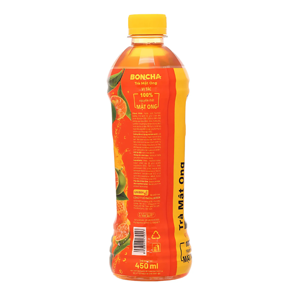 [BONCHA] Honey Green Tea Kumquat Flavor - 450 ml - A&E Foodstore