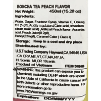 [BONCHA] Honey Peach Oolong Tea - 450 ml - A&E Foodstore