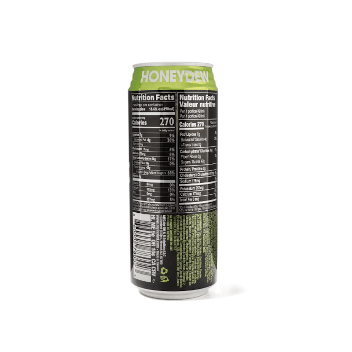 Bubble Tea Inotea Honeydew Bubble Tea Drink 16.6oz - A&E Foodstore