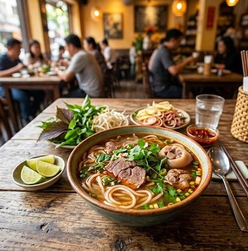 Bún Bò Huế Kit - Authentic Hue Spicy Beef Noodle Soup - A&E Foodstore